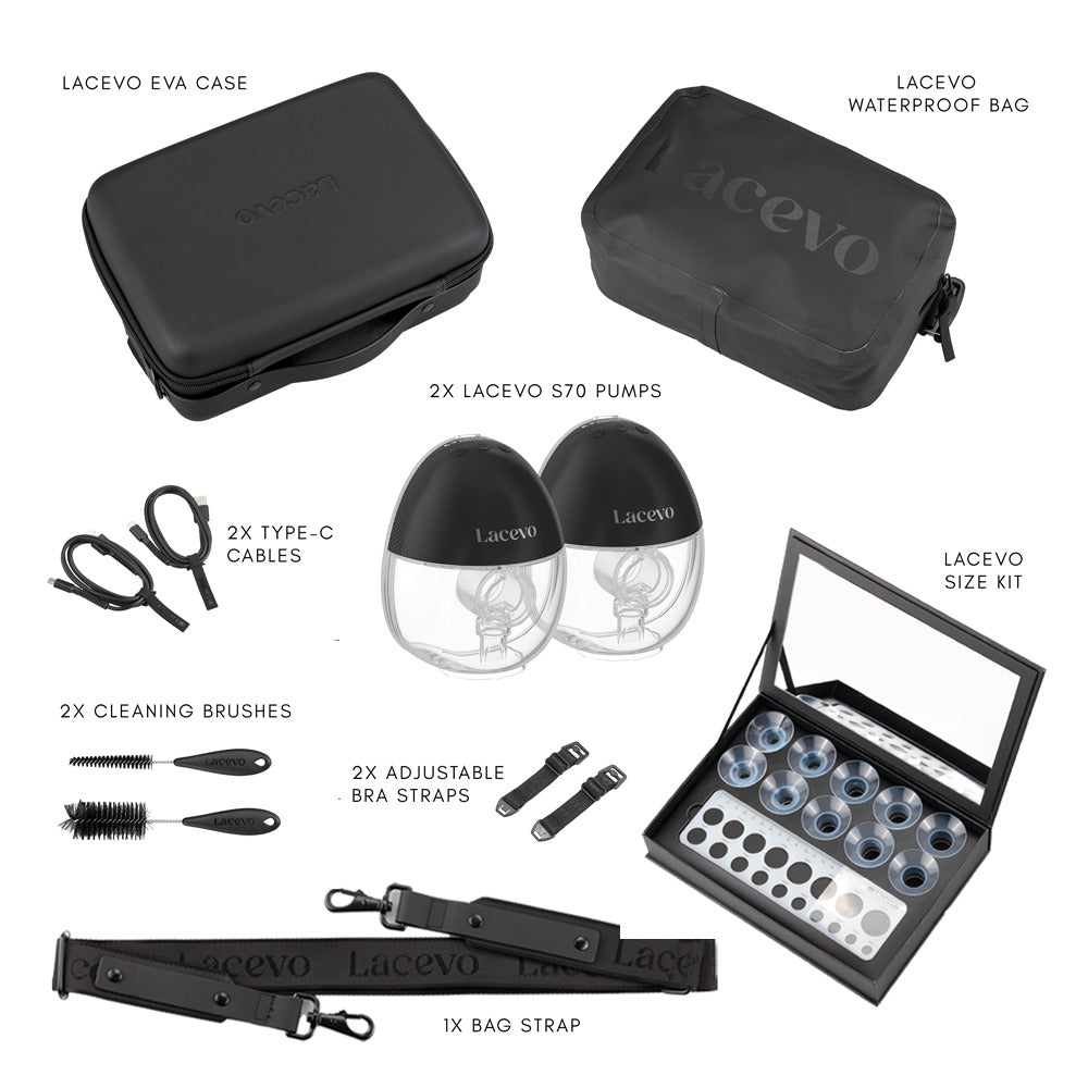 LACEVO S70 in Bra Breast Pump Set