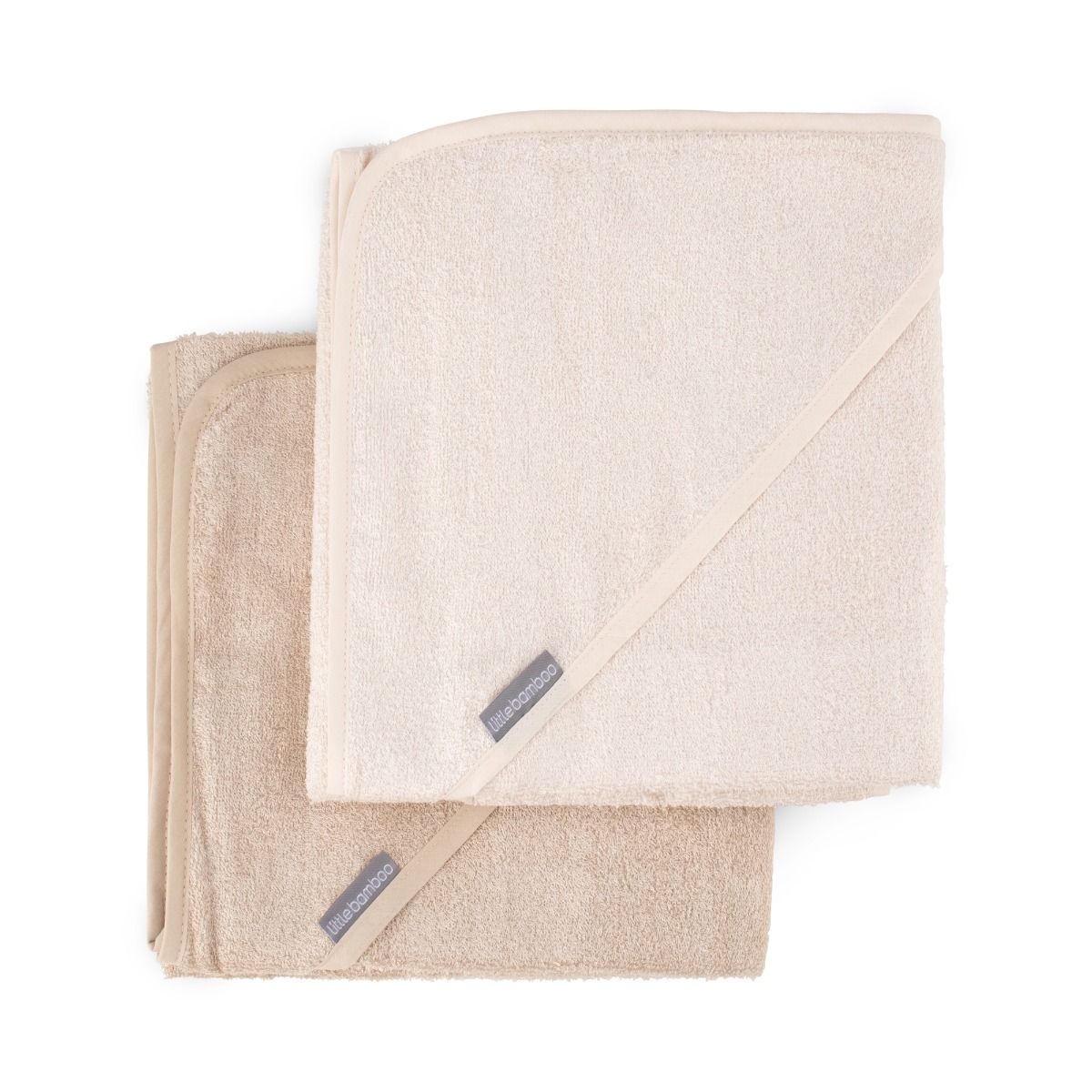 Little Bamboo Hooded Towel 2pk