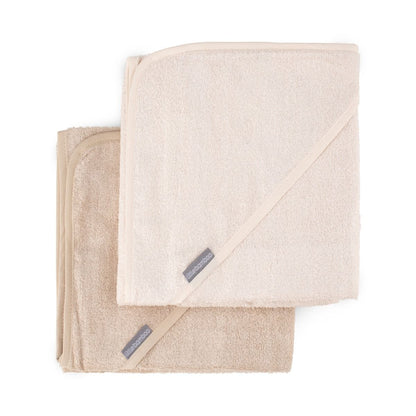 Little Bamboo Hooded Towel 2pk