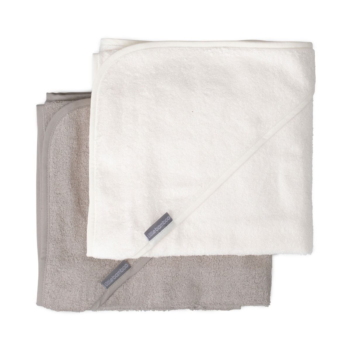 Little Bamboo Hooded Towel 2pk