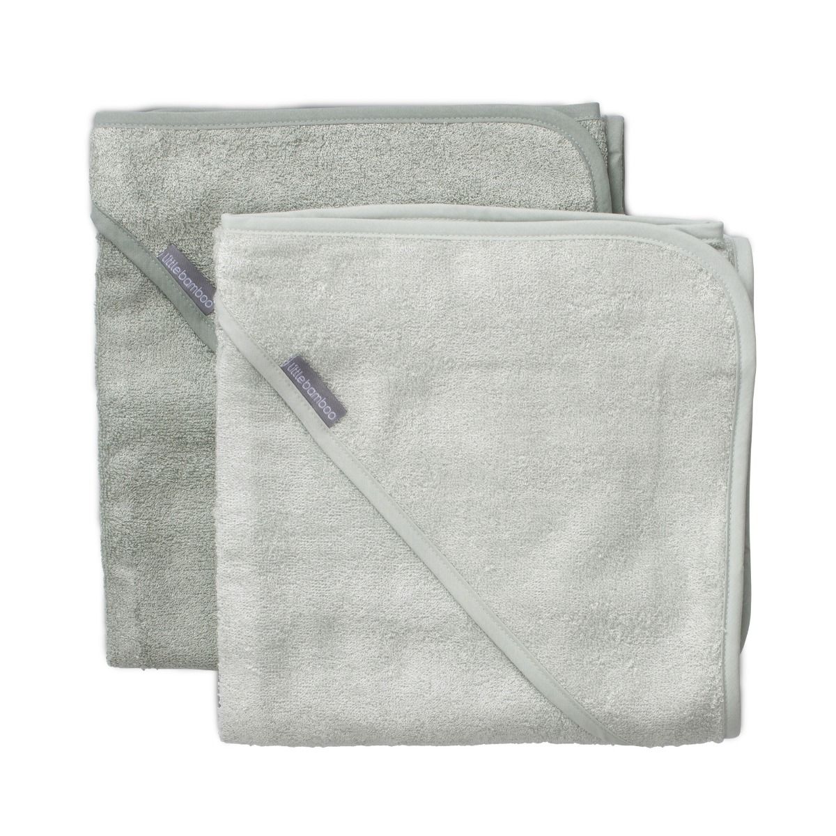 Little Bamboo Hooded Towel 2pk