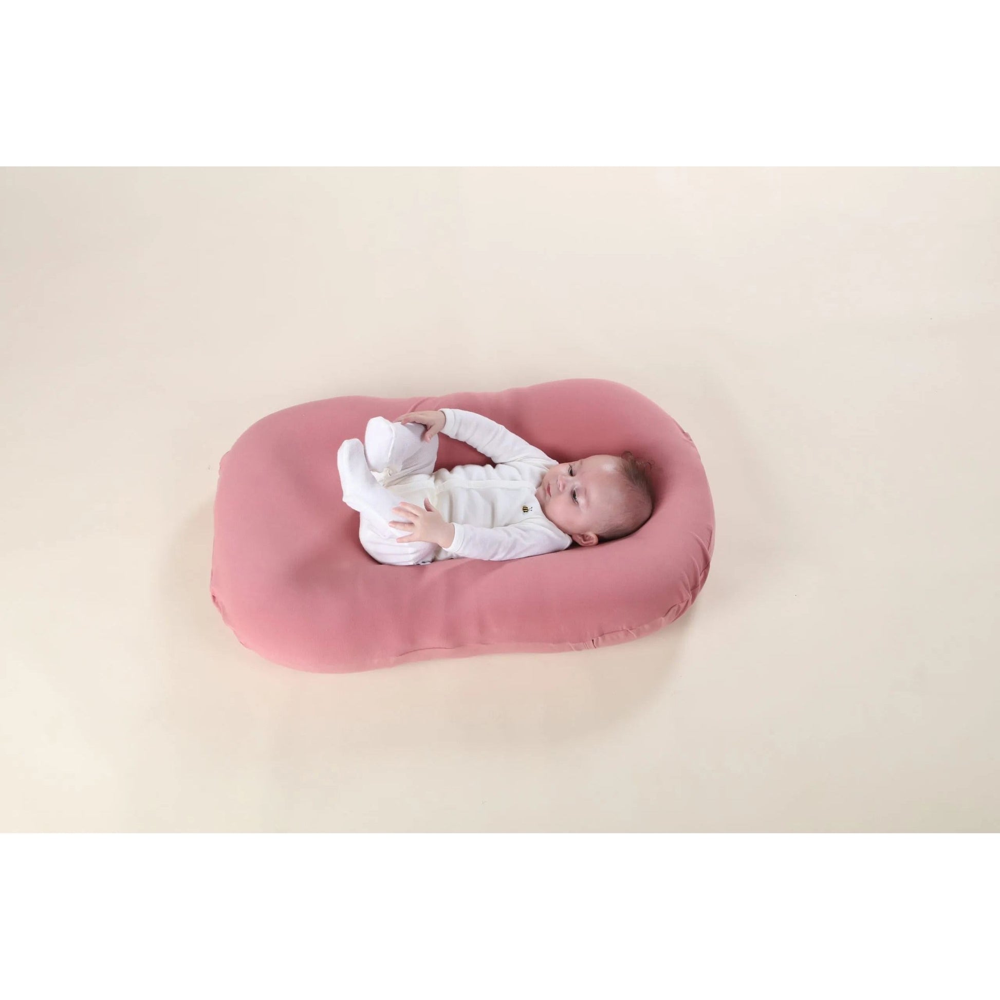 Little Bee Baby Lounger Cover - Rose Pink