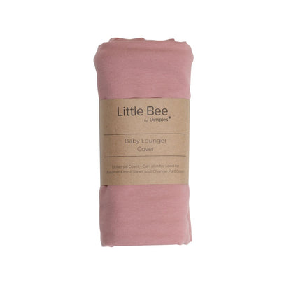 Little Bee Baby Lounger Cover - Rose Pink