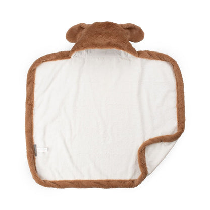 Little Linen Plush Hooded Towel