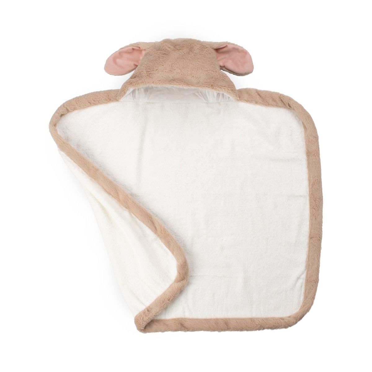 Little Linen Plush Hooded Towel