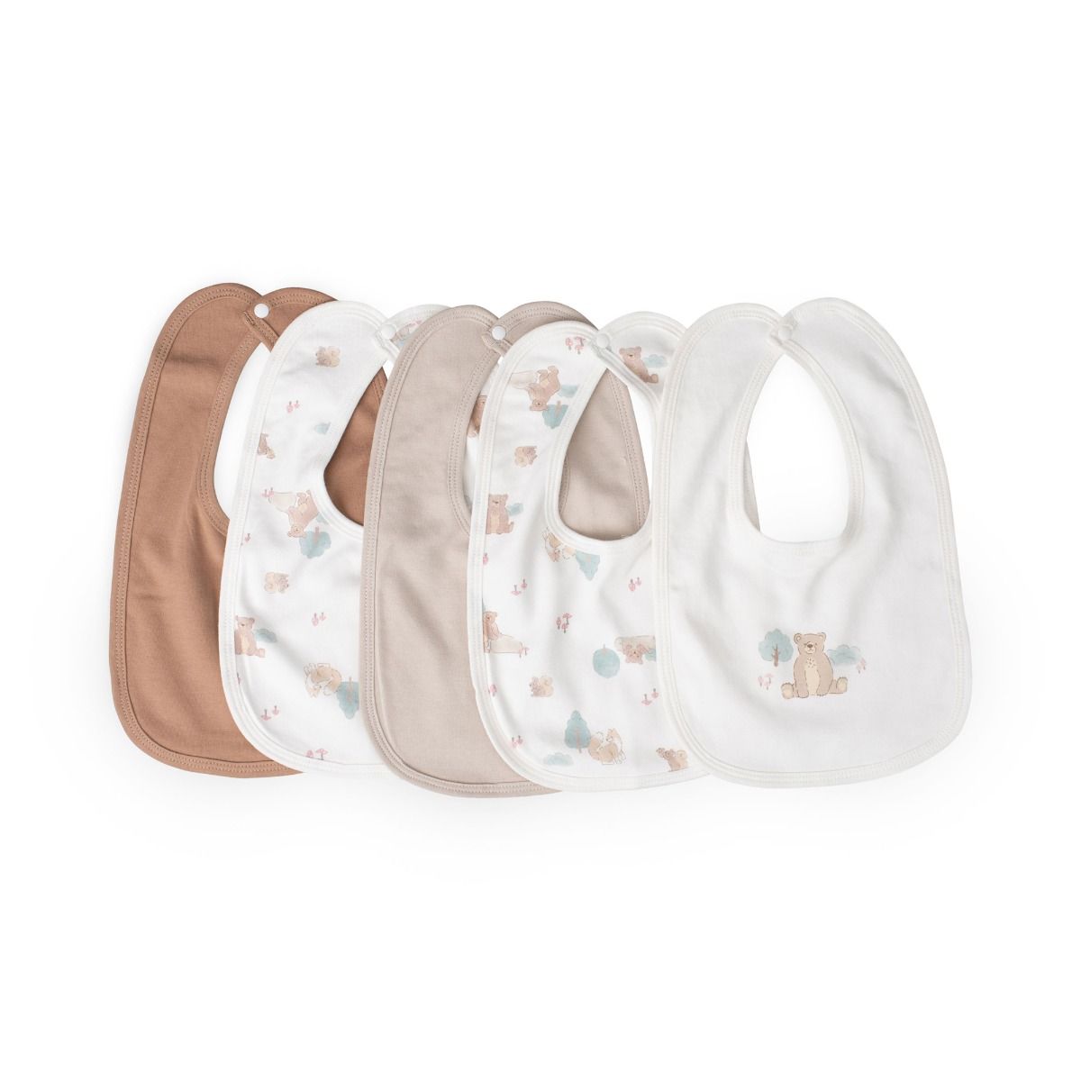 Little Linen Jersey Bib 5pk