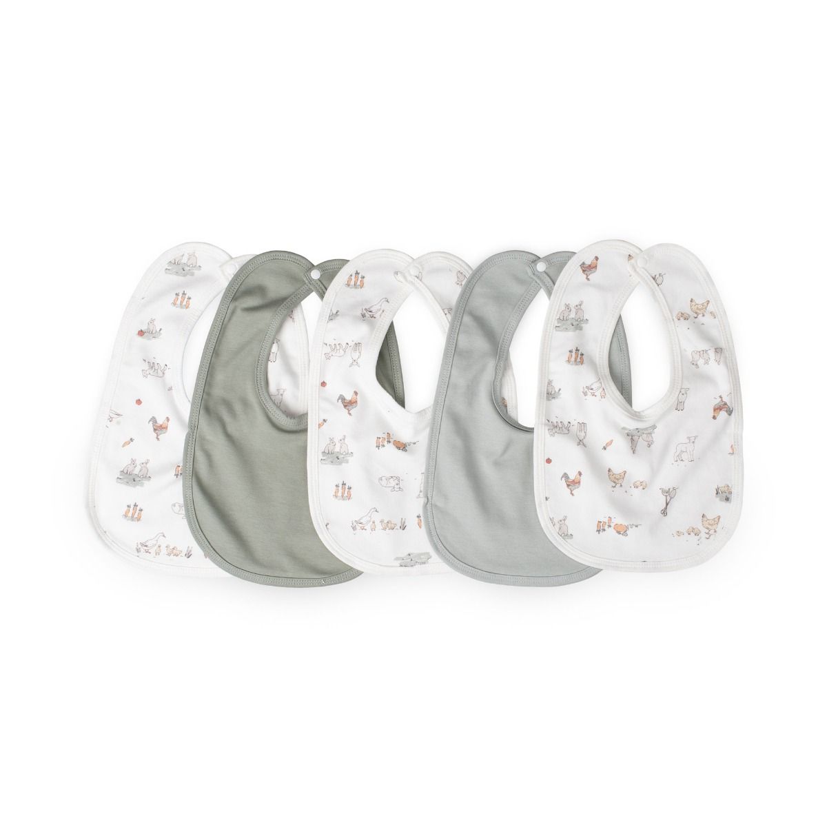 Little Linen Jersey Bib 5pk