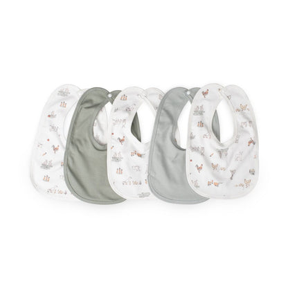 Little Linen Jersey Bib 5pk