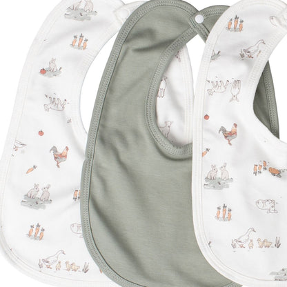 Little Linen Jersey Bib 5pk
