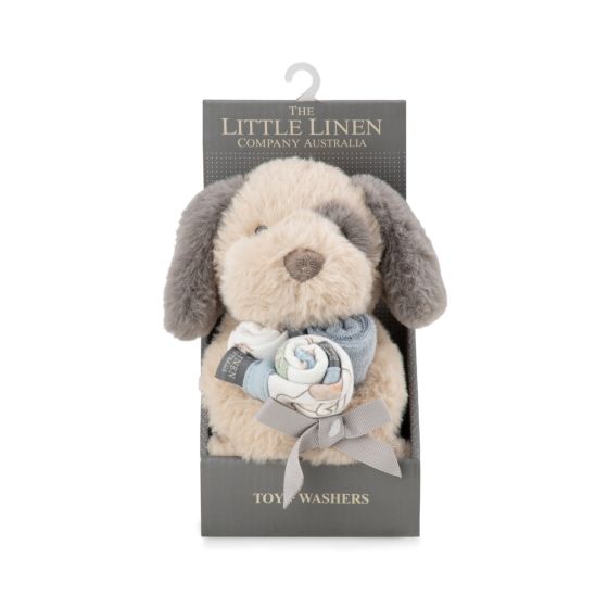 Little Linen Plush Toy &amp; Washers