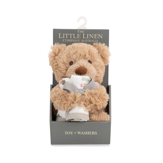 Little Linen Plush Toy &amp; Washers