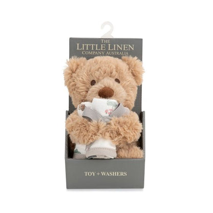 Little Linen Plush Toy &amp; Washers