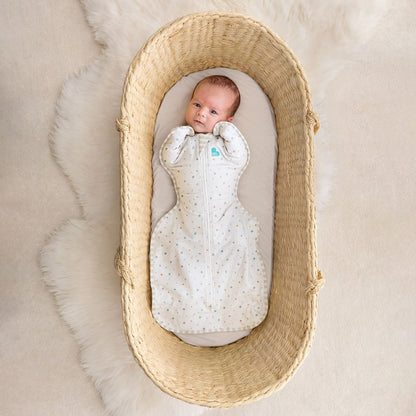 Love To Dream Swaddle Up™ Lite Organic 0.2 TOG - Starlight White