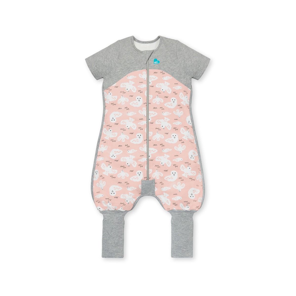 Love To Dream Sleep Suit Organic 1.0 TOG - Dove Pink