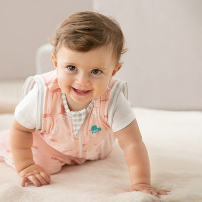 Love To Dream Swaddle UP Transition Bag Lite 0.2 Tog - Daredevil Bunny Pink							 - Daredevil Bunny Pink