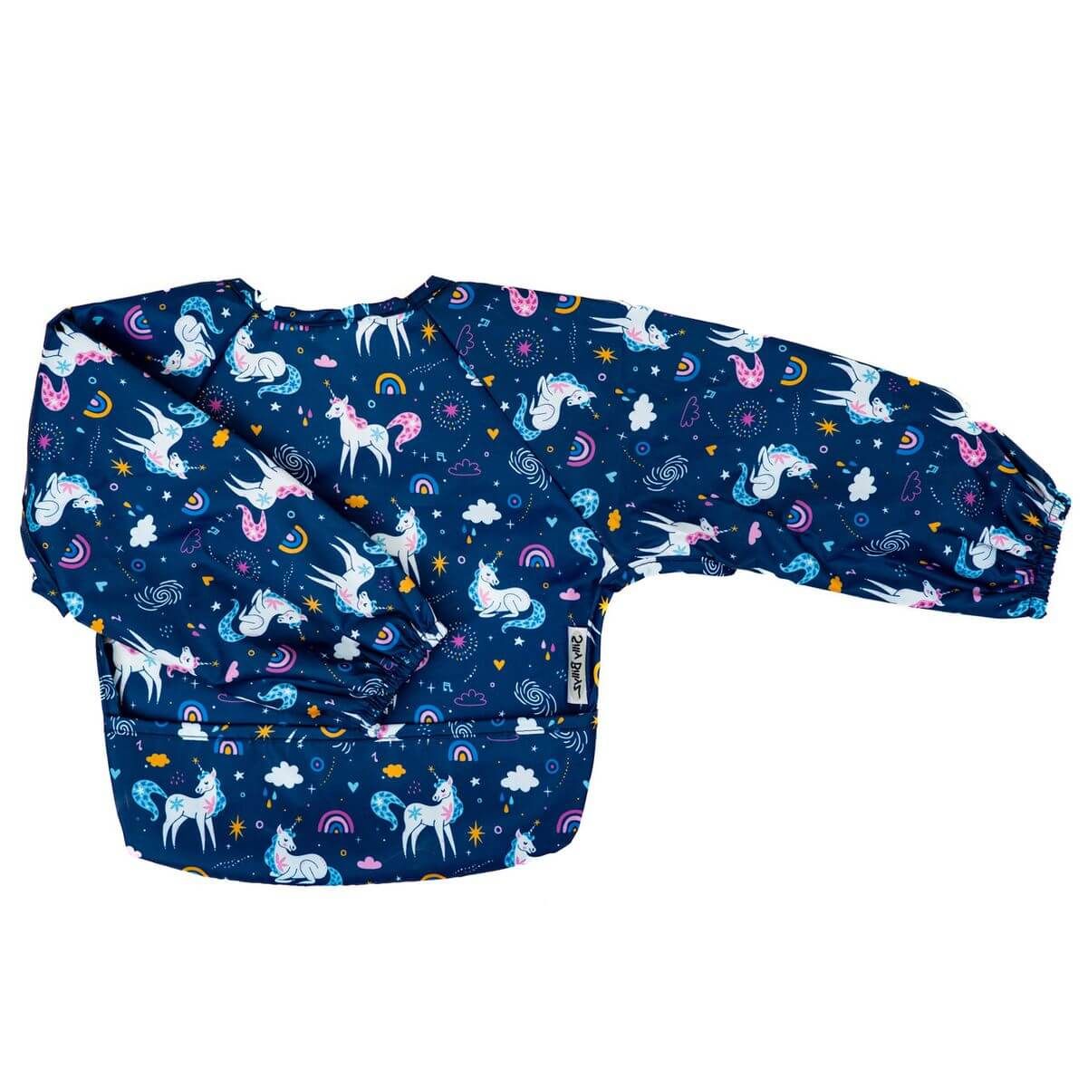 Silly Billyz Wipe Clean Small Long Sleeve Bib