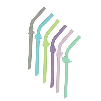 Melii Silicone Animal Straws