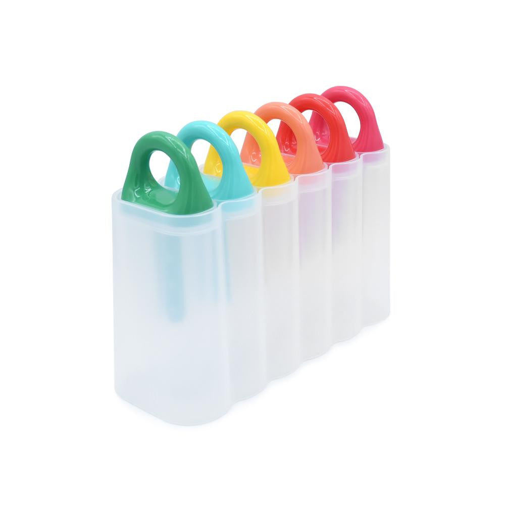 Melii 6 Piece Ice Pops with Tray