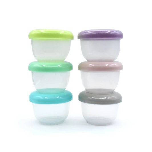 Melii Nesting Food Storage Containers 6pk - Multicolour