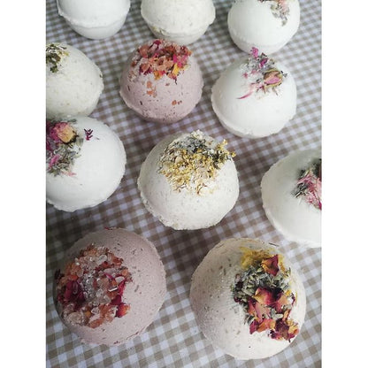 Mama + Me Calm &amp; Soften  Botanical Bath Bomb