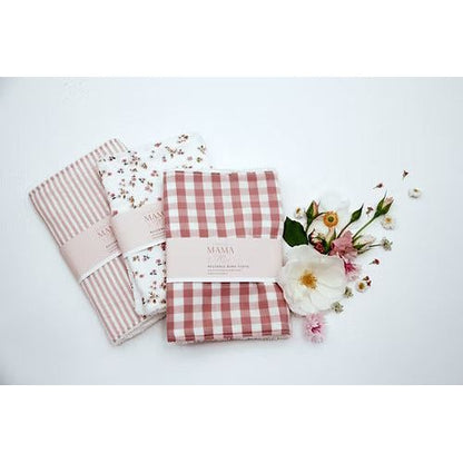 Mama + Me Reusable Burp Cloths