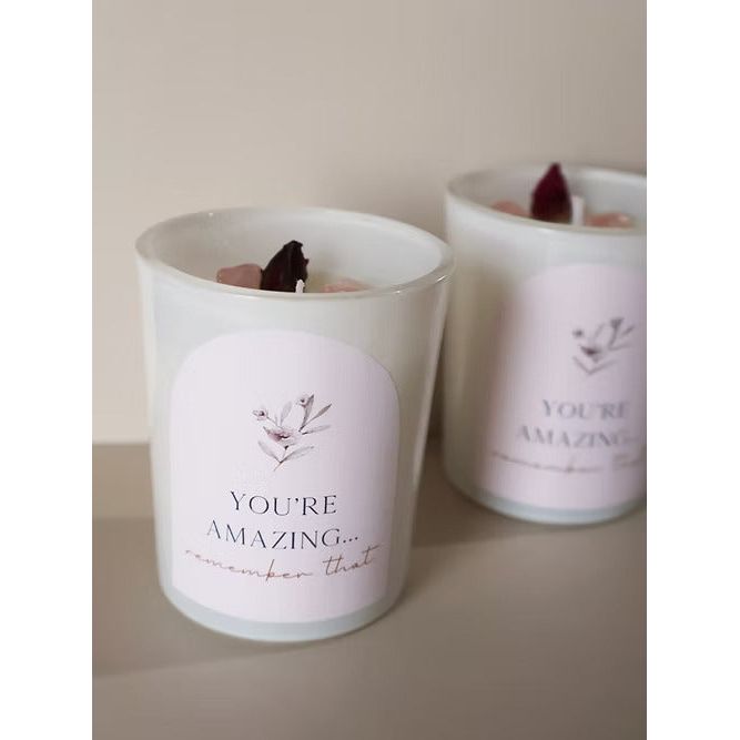 Mama + Me Mini Quartz Scented Soy Candles