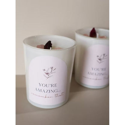 Mama + Me Mini Quartz Scented Soy Candles