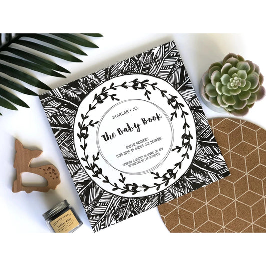 Marlee + Jo Monochrome Collection The Baby Book