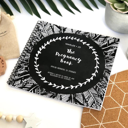 Marlee + Jo Monochrome Collection The Pregnancy Book