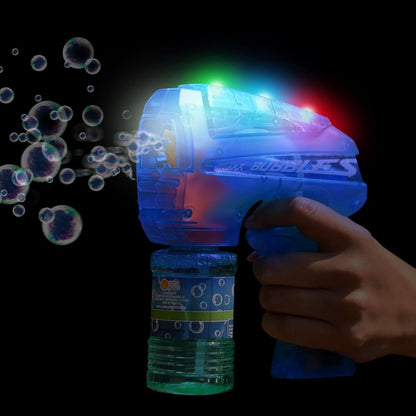Maxx Bubbles Light-Up Bubble Blaster with Light - Assorted