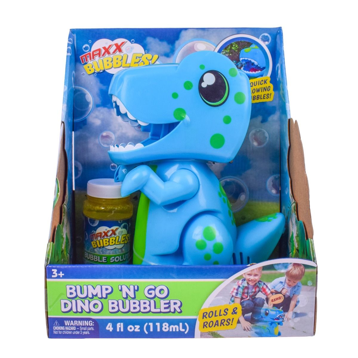 Maxx Bubbles Bump n Go Bubbler