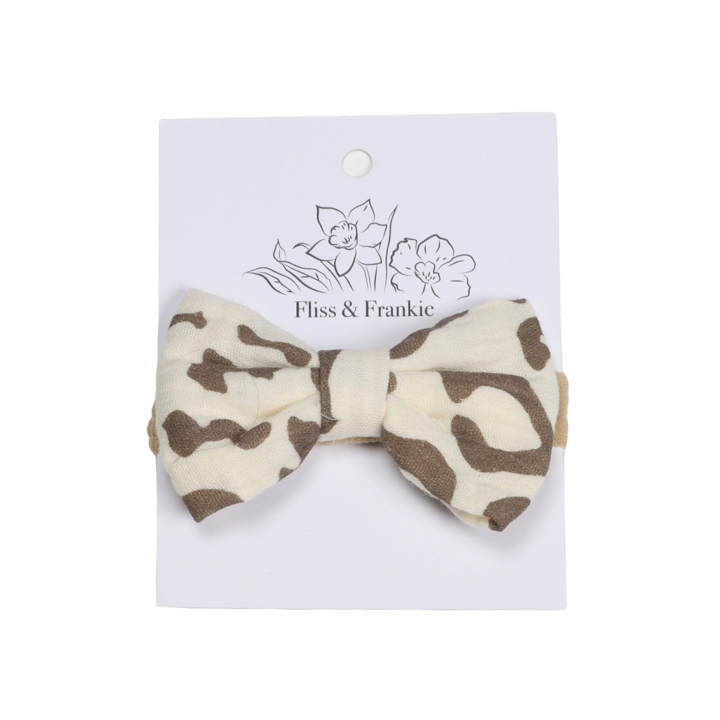 Fliss &amp; Frankie Muslin Bow Headbands