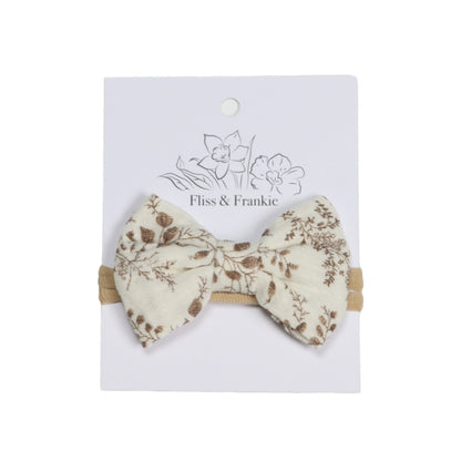Fliss &amp; Frankie Muslin Bow Headbands
