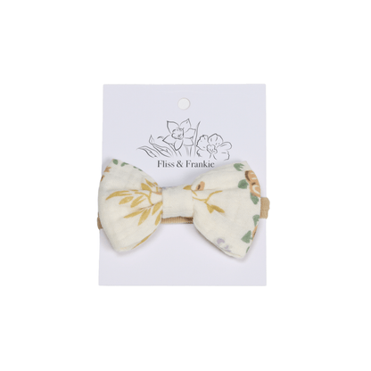Fliss &amp; Frankie Muslin Bow Headbands