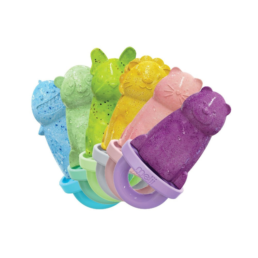 Melii 6 Piece Ice Pops with Tray