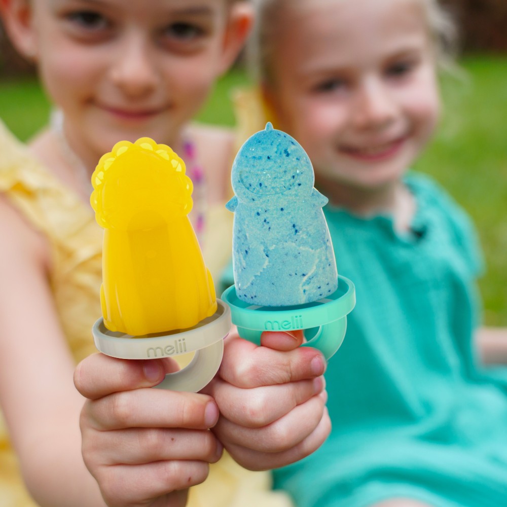 Melii 6 Piece Ice Pops with Tray