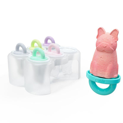 Melii 6 Piece Ice Pops with Tray