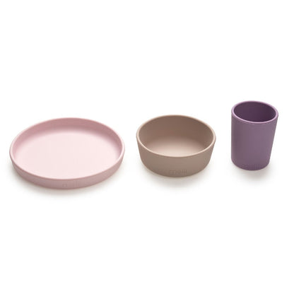 Melii 3 Piece Silicone Feeding Set