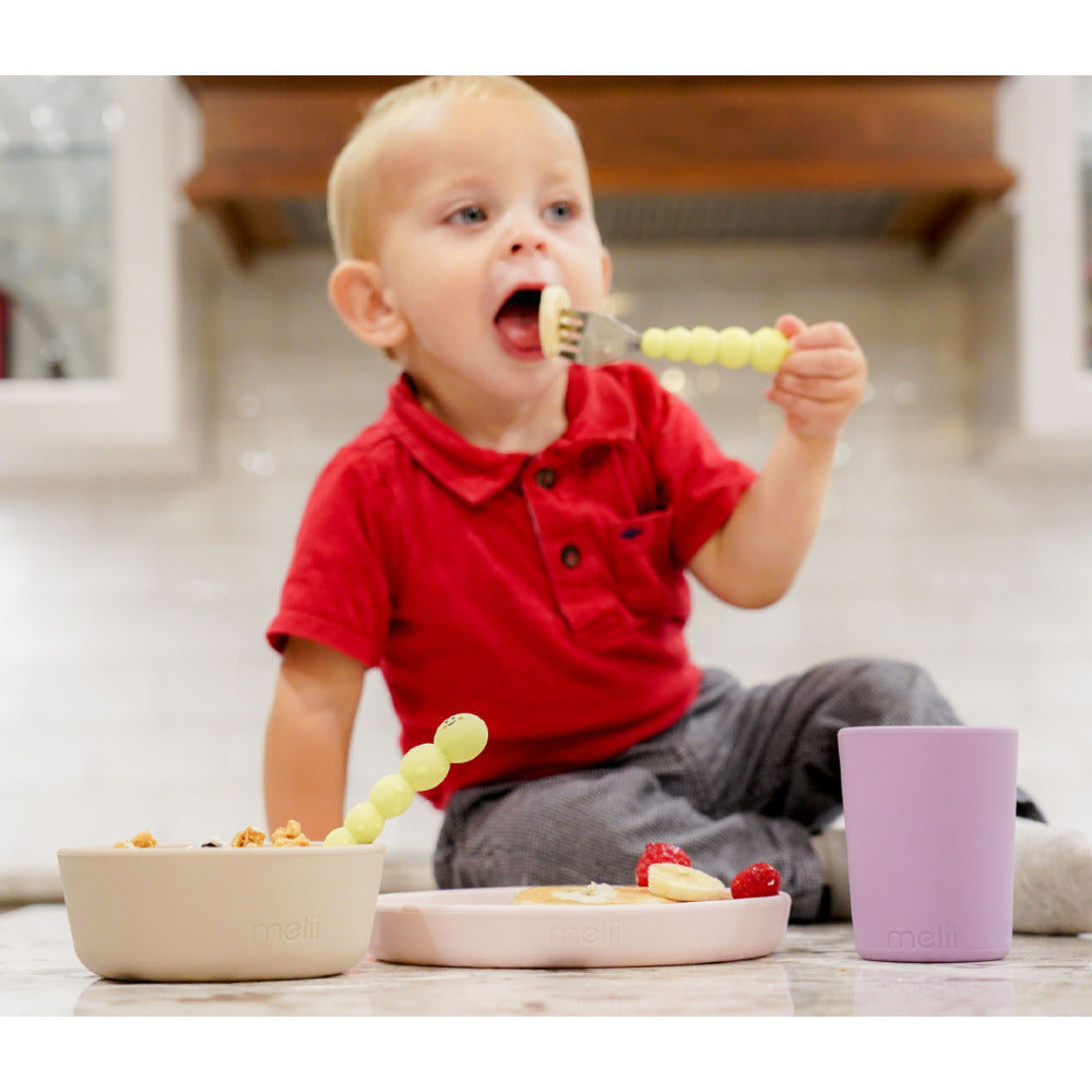 Melii 3 Piece Silicone Feeding Set