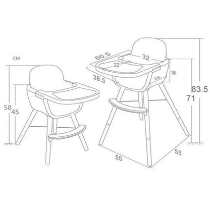 Moose Sinclair Highchair