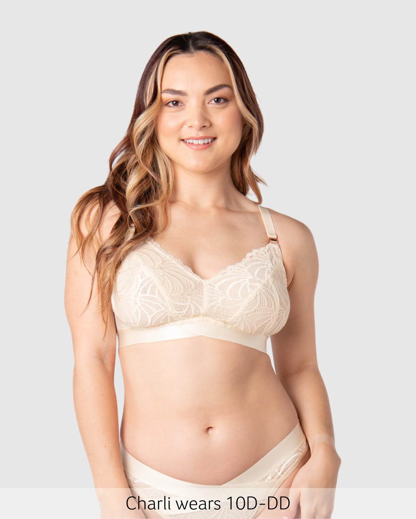 Hotmilk Warrior 2.0 FlexFit Nursing Bra - Ivory