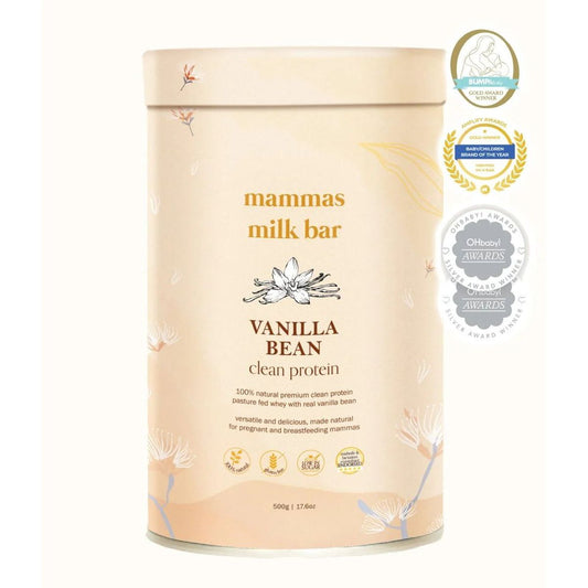 Mammas Milk Bar Vanilla Premium Whey Protein 500g
