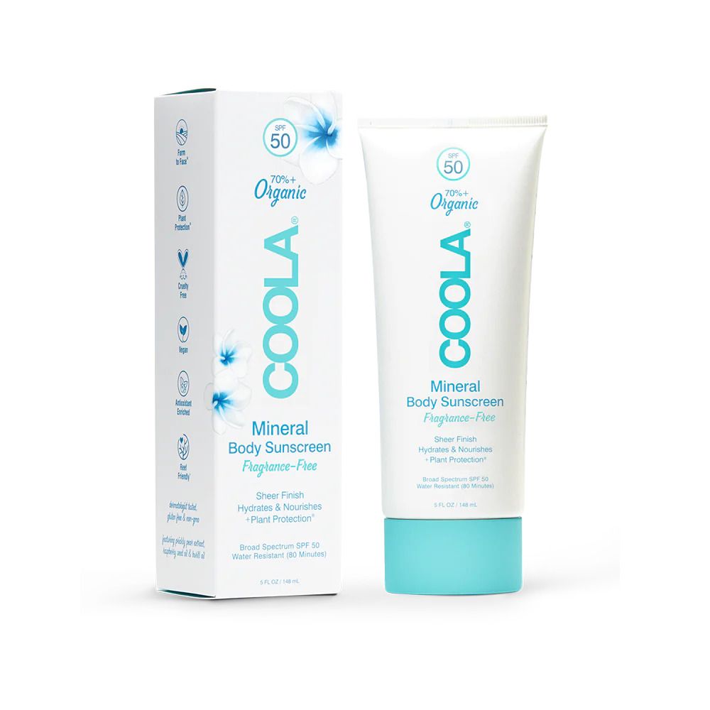 COOLA Mineral Body Sunscreen Lotion SPF50 Fragrance Free