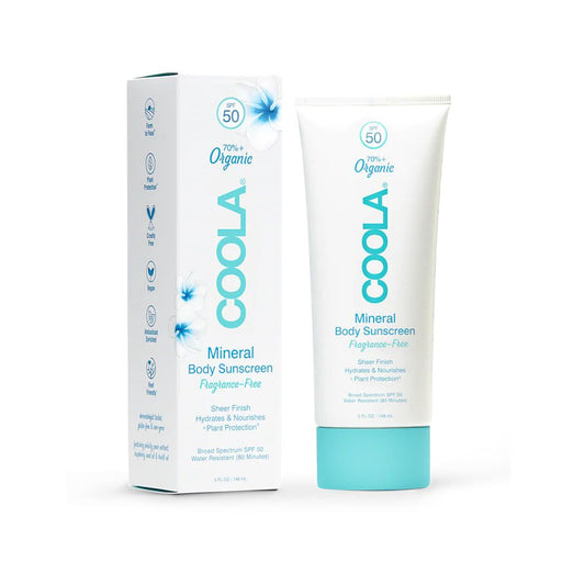 COOLA Mineral Body Sunscreen Lotion SPF50 Fragrance Free