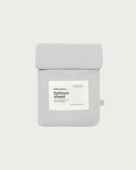 Babu Organic Cotton Moses Bassinet Fitted Sheet