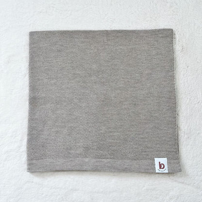Baby On The Move Moss Stitch Merino Bassinet Blanket 90 x 90 cm