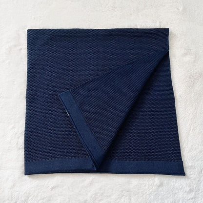 Baby On The Move Moss Stitch Merino Bassinet Blanket 90 x 90 cm