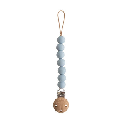 Mushie Pacifier Clip - Halo