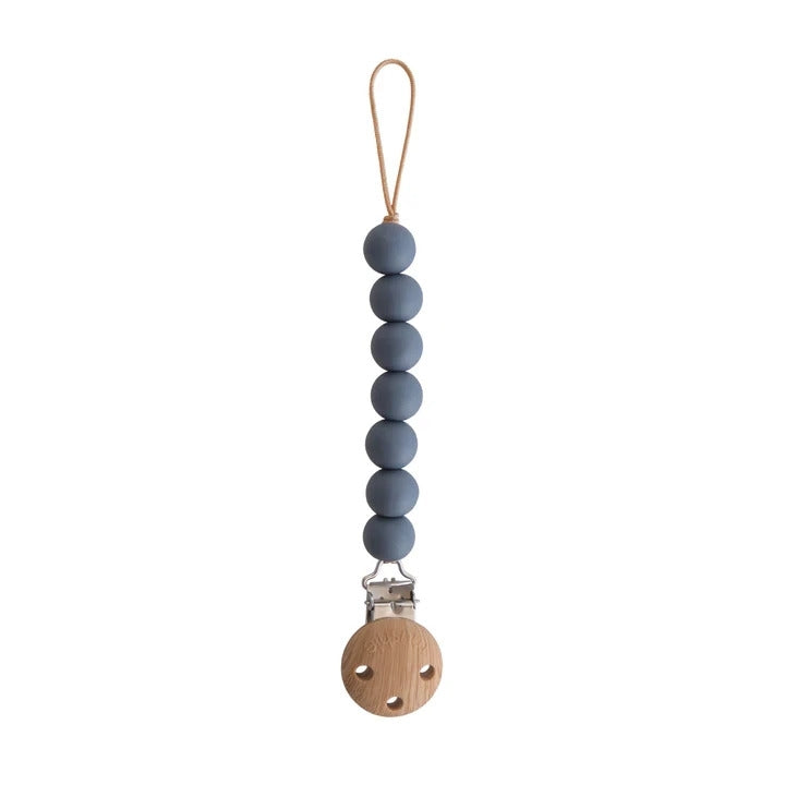 Mushie Pacifier Clip - Halo