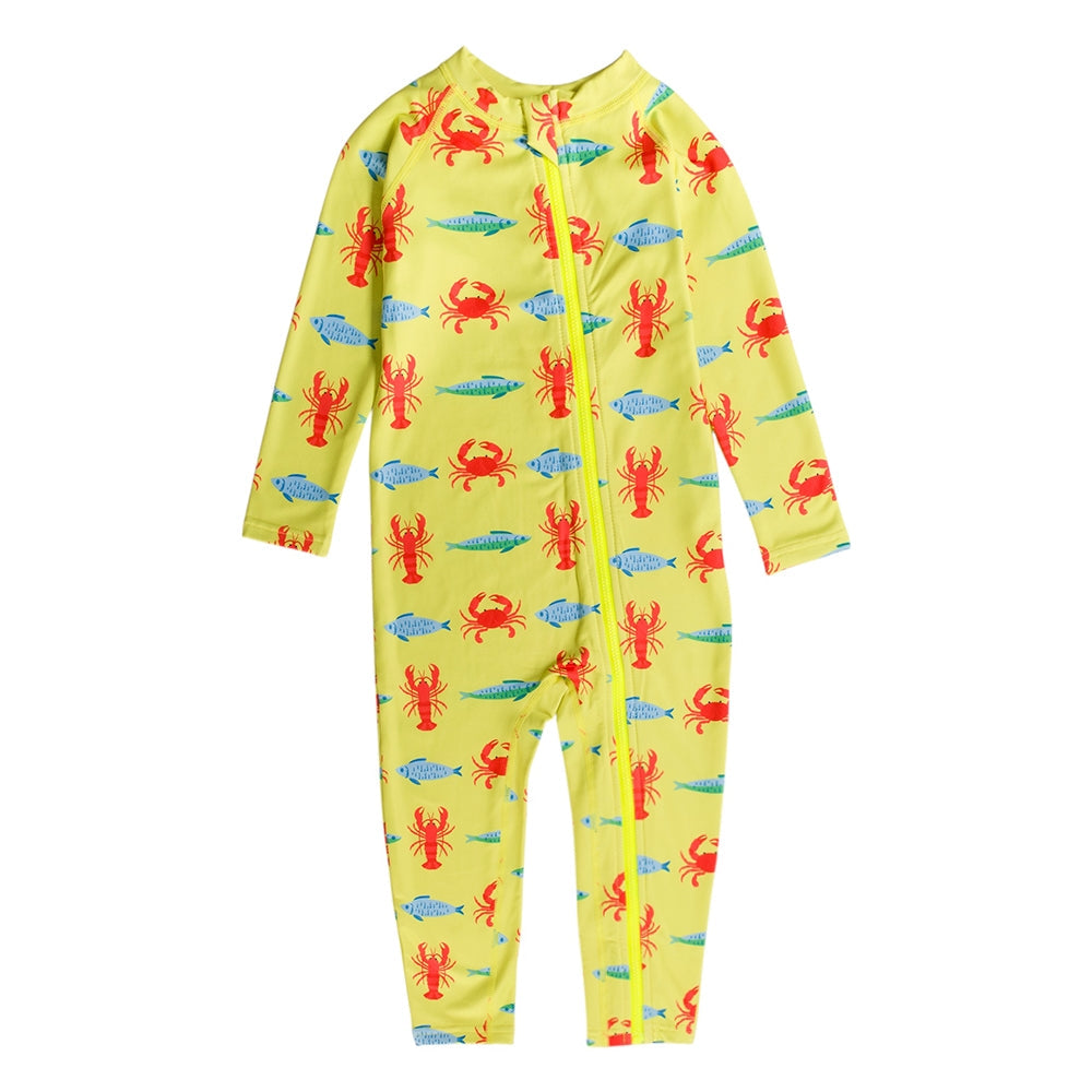 Neon by Nestling Brushed Full Swimmer - Lobster